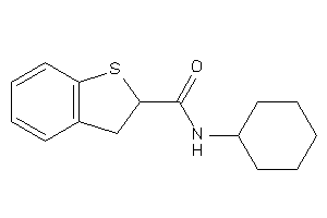 Image of N-cyclohexyl-2,3-dihydrobenzothiophene-2-carboxamide