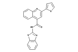N-(1,3-benzothiazol-2-yl)-2-(2-thienyl)cinchoninamide