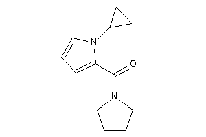 Image of (1-cyclopropylpyrrol-2-yl)-pyrrolidino-methanone
