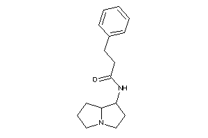 Image of 3-phenyl-N-pyrrolizidin-1-yl-propionamide