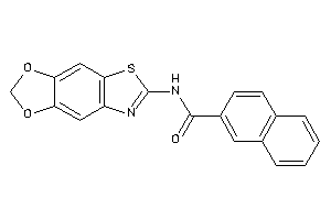 N-([1,3]dioxolo[4,5-f][1,3]benzothiazol-6-yl)-2-naphthamide