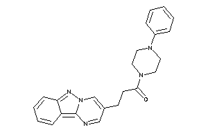 1-(4-phenylpiperazino)-3-pyrimido[1,2-b]indazol-3-yl-propan-1-one