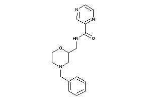 N-[(4-benzylmorpholin-2-yl)methyl]pyrazinamide