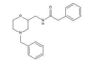 Image of N-[(4-benzylmorpholin-2-yl)methyl]-2-phenyl-acetamide
