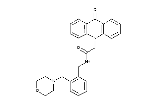 2-(9-ketoacridin-10-yl)-N-[2-(morpholinomethyl)benzyl]acetamide