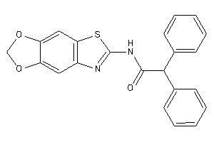 N-([1,3]dioxolo[4,5-f][1,3]benzothiazol-6-yl)-2,2-diphenyl-acetamide