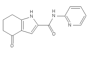 Image of 4-keto-N-(2-pyridyl)-1,5,6,7-tetrahydroindole-2-carboxamide
