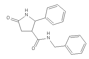 Image of N-benzyl-5-keto-2-phenyl-pyrrolidine-3-carboxamide