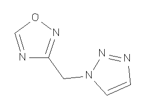 3-(triazol-1-ylmethyl)-1,2,4-oxadiazole