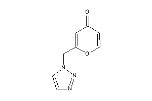 Image of 2-(triazol-1-ylmethyl)pyran-4-one