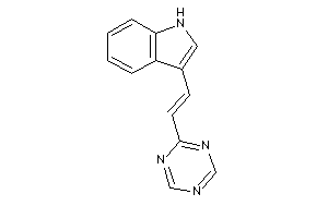 Image of 3-[2-(s-triazin-2-yl)vinyl]-1H-indole