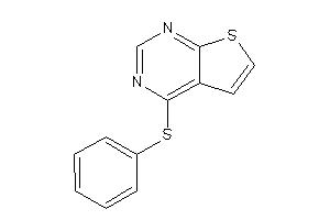 4-(phenylthio)thieno[2,3-d]pyrimidine