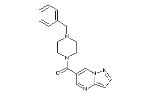 (4-benzylpiperazino)-pyrazolo[1,5-a]pyrimidin-6-yl-methanone