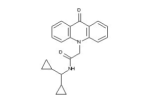 Image of N-(dicyclopropylmethyl)-2-(9-ketoacridin-10-yl)acetamide
