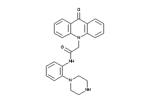 2-(9-ketoacridin-10-yl)-N-(2-piperazinophenyl)acetamide