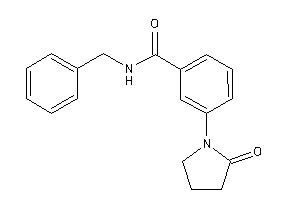 N-benzyl-3-(2-ketopyrrolidino)benzamide