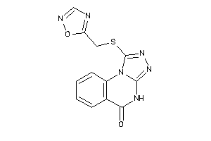 Image of 1-(1,2,4-oxadiazol-5-ylmethylthio)-4H-[1,2,4]triazolo[4,3-a]quinazolin-5-one