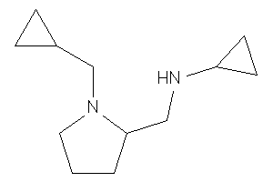 Cyclopropyl-[[1-(cyclopropylmethyl)pyrrolidin-2-yl]methyl]amine