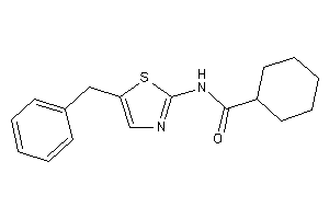 Image of N-(5-benzylthiazol-2-yl)cyclohexanecarboxamide