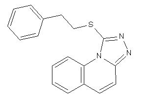 1-(phenethylthio)-[1,2,4]triazolo[4,3-a]quinoline