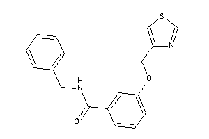 Image of N-benzyl-3-(thiazol-4-ylmethoxy)benzamide
