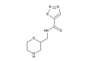 N-(morpholin-2-ylmethyl)thiadiazole-5-carboxamide
