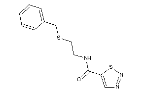 Image of N-[2-(benzylthio)ethyl]thiadiazole-5-carboxamide