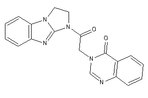 3-[2-(1,2-dihydroimidazo[1,2-a]benzimidazol-3-yl)-2-keto-ethyl]quinazolin-4-one