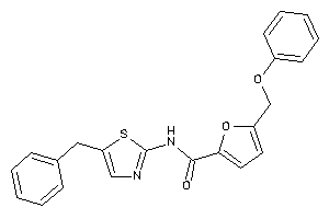 Image of N-(5-benzylthiazol-2-yl)-5-(phenoxymethyl)-2-furamide