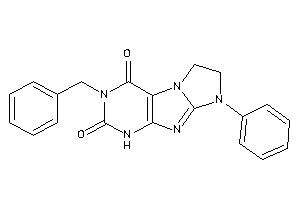 2-benzyl-6-phenyl-7,8-dihydro-4H-purino[7,8-a]imidazole-1,3-quinone