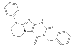 3-benzyl-9-phenyl-1,6,7,8-tetrahydropurino[7,8-a]pyrimidine-2,4-quinone