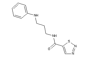 N-(3-anilinopropyl)thiadiazole-5-carboxamide