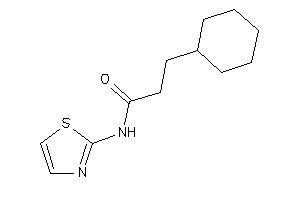 Image of 3-cyclohexyl-N-thiazol-2-yl-propionamide