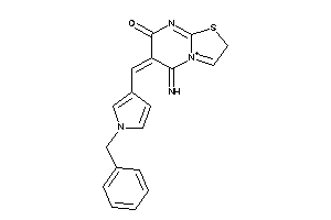 6-[(1-benzylpyrrol-3-yl)methylene]-5-imino-2H-thiazolo[3,2-a]pyrimidin-4-ium-7-one