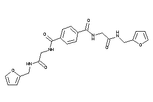 N,N'-bis[2-(2-furfurylamino)-2-keto-ethyl]terephthalamide