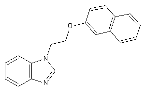 1-[2-(2-naphthoxy)ethyl]benzimidazole