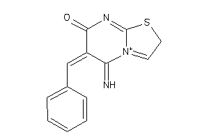 Image of 6-benzal-5-imino-2H-thiazolo[3,2-a]pyrimidin-4-ium-7-one