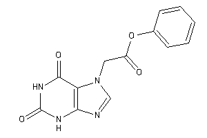 2-(2,6-diketo-3H-purin-7-yl)acetic Acid Phenyl Ester