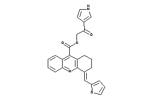 4-(2-furfurylidene)-2,3-dihydro-1H-acridine-9-carboxylic Acid [2-keto-2-(1H-pyrrol-3-yl)ethyl] Ester