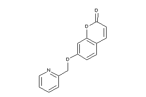 Image of 7-(2-pyridylmethoxy)coumarin