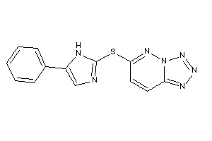 6-[(5-phenyl-1H-imidazol-2-yl)thio]tetrazolo[5,1-f]pyridazine