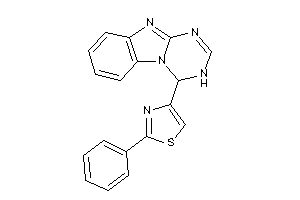 Image of 4-(3,4-dihydro-[1,3,5]triazino[1,2-a]benzimidazol-4-yl)-2-phenyl-thiazole