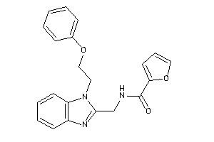 N-[[1-(2-phenoxyethyl)benzimidazol-2-yl]methyl]-2-furamide