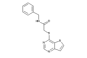 N-benzyl-2-(thieno[3,2-d]pyrimidin-4-ylthio)acetamide