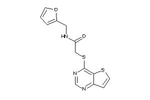 N-(2-furfuryl)-2-(thieno[3,2-d]pyrimidin-4-ylthio)acetamide