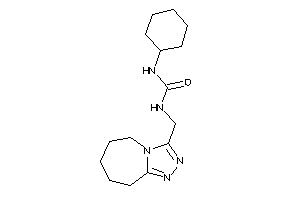 1-cyclohexyl-3-(6,7,8,9-tetrahydro-5H-[1,2,4]triazolo[4,3-a]azepin-3-ylmethyl)urea
