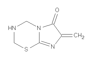 Image of 7-methylene-3,4-dihydro-2H-imidazo[2,1-b][1,3,5]thiadiazin-6-one