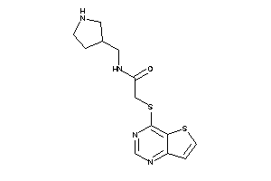 Image of N-(pyrrolidin-3-ylmethyl)-2-(thieno[3,2-d]pyrimidin-4-ylthio)acetamide