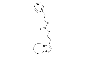 1-phenethyl-3-[2-(6,7,8,9-tetrahydro-5H-[1,2,4]triazolo[4,3-a]azepin-3-yl)ethyl]urea