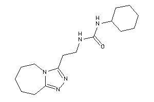 Image of 1-cyclohexyl-3-[2-(6,7,8,9-tetrahydro-5H-[1,2,4]triazolo[4,3-a]azepin-3-yl)ethyl]urea